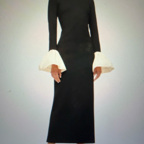 Staud Hawthorne Midi Dress - Picture 7 of 8